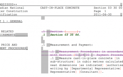 The ‘Section Viewer’, a Missing Link in your Specification Design – Part 1: Markup